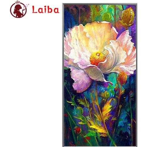 Rhinestone painting Abstract art flower stitch cross diamond embroidery diamond painting mosaic diamond full drill home decor
