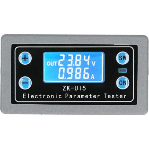 ZK-U15 Voltage Current Tester Meter LCD Digital Display Multifunctional Voltmeter Ammeter