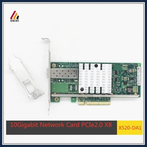 X520-DA1 10Gigabit Network Card PCIe2.0 X8 chipset intel 82599EN Single Port SFP