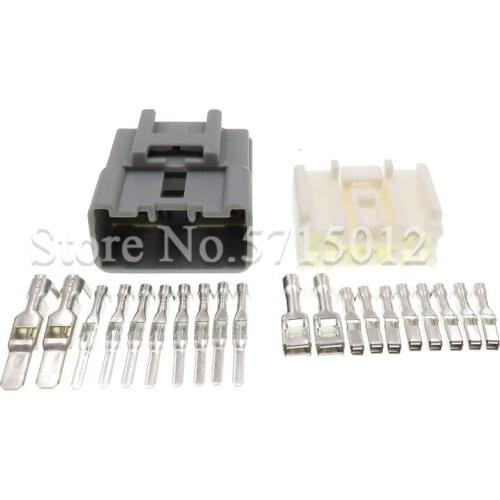 10 Hole 6520-1142 Female Male Electric Plug Auto Wiring Cable Sockets