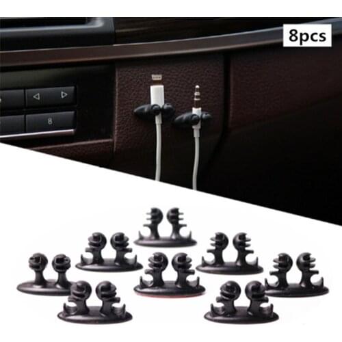 8pcs universal Multifunction data cable clip for KIA Rio K2 K3 K4 K5 KX3 KX5 Cerato,Soul,Forte,Sportage R,Sorento Optima