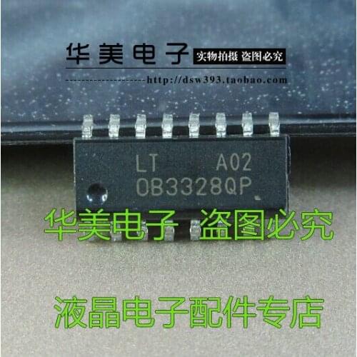 Free Delivery.OB3328QP Genuine LCD power management chip SMD