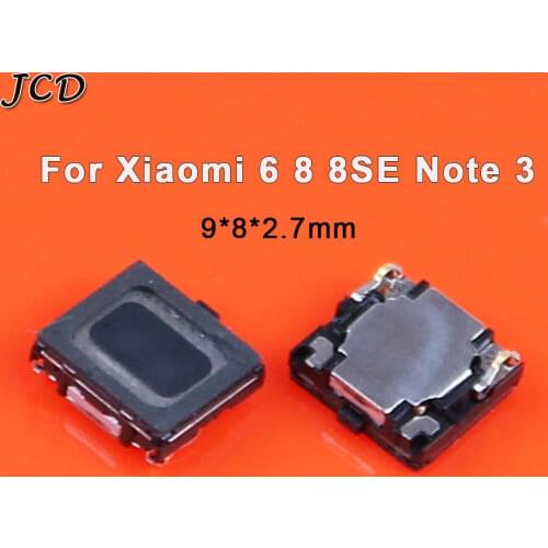 JCD For Xiaomi 6 8 8SE Mi6 M6 Mi8 Note 3 Earpiece Speaker Receieve Flex Cable Earpiece Cell Phone Module Repair Spare Parts