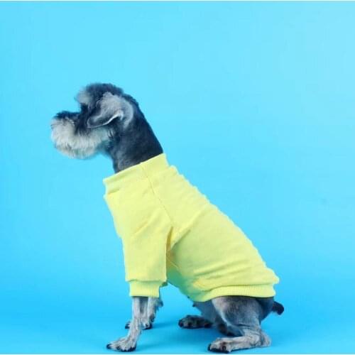 Soft Winter Dog Hoodie Puppy Sweatshirt Coat French Bulldog Schnauzer Pug Pet Jacket Small Medium Dogs Clothing GK-GGHD