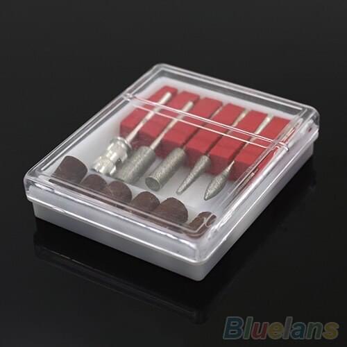 Hot12pcs Professional Nail Art Beauty Salon Nail Manicure Drills Files Bits Set Kit 1U8D 2UGC 7CNK