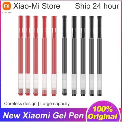 Xiaomi Mijia Super Durable Writing Sign Pen Mi Pen 0.5mm Signing Pens Smooth Switzerland MIKRON Refill Japan MIKUNI Printing ink