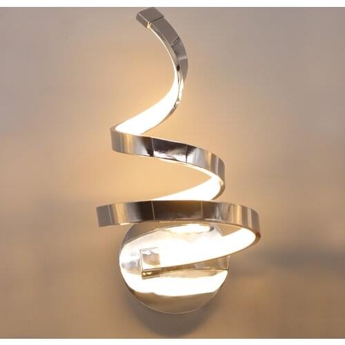 Bright 20W Modern Iron Led Wall Lamp Wall Mounted Acrylic Light for Bedroom Bedside Background TV Staircase Sconces LED