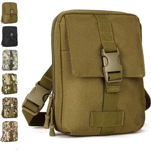 MOLLE 7 inch tablet & cell phone small pocket messenger shoulder bag A3142