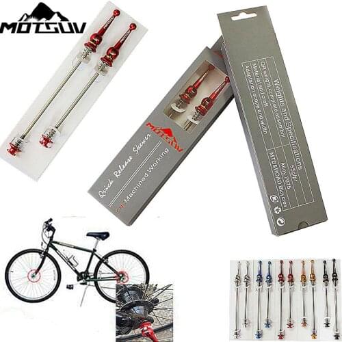 Bicycle Quick Release Titanium Lightest CNC alloy MTB quick release QR Road Bike skewers MTB Bearing Hub part bicycle parts