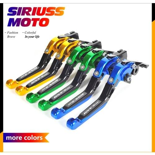 14 Color CNC Motorcycle Foldable Lever Motorbike Brake Clutch Levers Case for Suzuki GSX-S1000 GSX-S 1000 1000F ABS 2015 2016