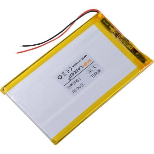 305590 3.7V 1600mAh Rechargeable Li-Polymer Li-ion Battery For GPS PSP ipod Tablet PC MID iPAQ E-book Power bank 305589 305491