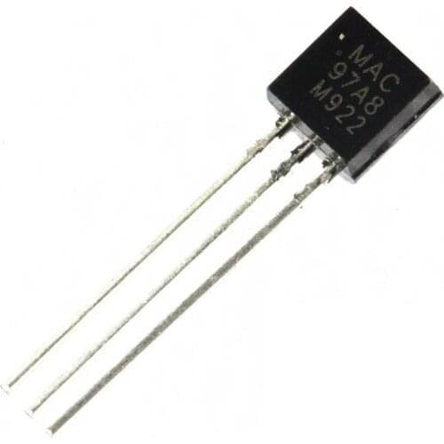 50 pcs MAC97A8 97A8 Logic level triac TO-92 NEW CK