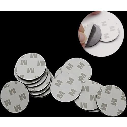 60Pcs Strong Double Sided Adhesive Acrylic Car Emblem Sticker Roof Rack For Vehicles Foam The Round Two Sides Mounting Sticky