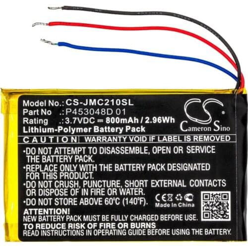 Cameron Sino 800mAh battery for JBL Clip 2 Special Edition Clip plus P453048D 01 Speaker Battery