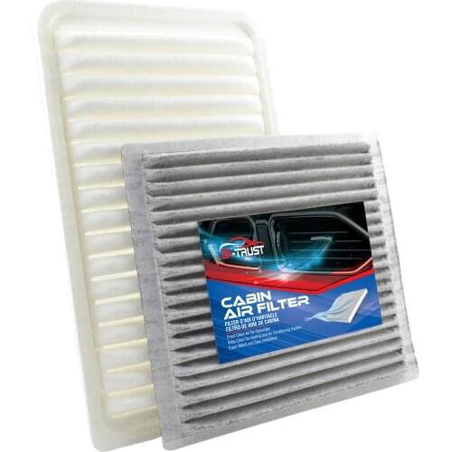 Bi-Trust Engine & Cabin Air Filter for Toyota Highlander 2004-2007 V6 3.3L Gas 87139-48020,87139-48020-83,CF10138,CA9360