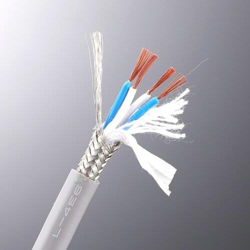 CANARE L-4E6 Broadcast Grade Four-core Star-Twist Braided Microphone Fever Audio Cable Signal Cable Wheat Cable