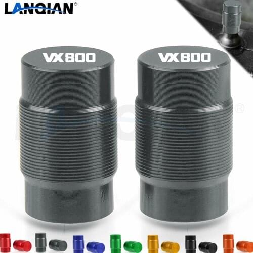 For Suzuki VX800 Motorcycle Wheel Tire Valve Stem Caps Airtight Covers VX 800 1990 1991 1992 1993 1994 1995 1996 Accessories