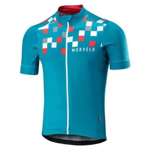 Morvelo cycling Jersey 2021 team Pro short sleeve Jersey MTB road riding clothing ropa ciclismo Breathable cycling wear