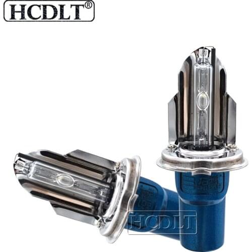 HCDLT Super Fast Bright 55W H4 HID Swing Bulbs 12V 5500K 35W H4 Car HID BiXenon Bulb Lamp Replacement For Auto Headlight Kit