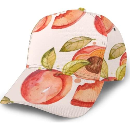 2021 New Baseball Cap Fishing Caps Men Outdoor Hunting Hat Hiking Hat Watercolor Peach