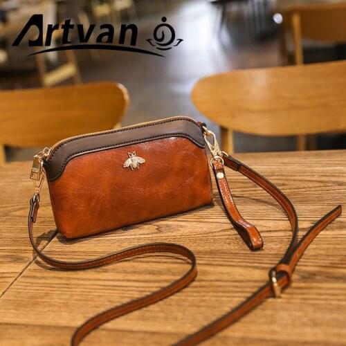 2021 New Fashion Luxury Purses And Handbags For Women Small Shoulder Crossbody Bags Oil Wax Leather Messenger Bag Summer Bag