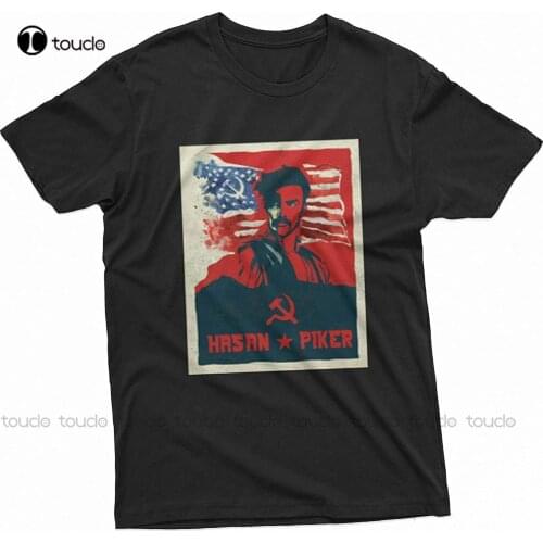 New Hasan Piker Hasanabi Hasan Flag Retro Shirt For Men Women Shirt For Kids Youth U Cotton Tee Shirt
