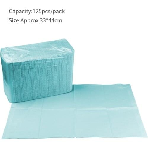 Disposable Waterproof Tattoo Tablecloth Medical Paper Double Layer Sheets Tattoo Clean Tattoo Accessories 44*33cm