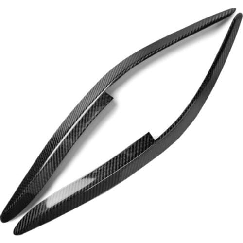 Fit For Honda For Accord 1998-2002 carbon fiber headlight eyebrow and eyelash modification car accessories