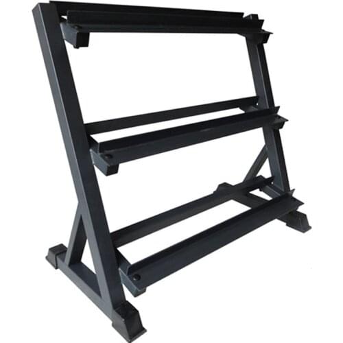 Factory Direct Three-Layer Dumbbell Rack Electroplating Dumbbell Rack PC Dumbbell Rack Fitness Equipment