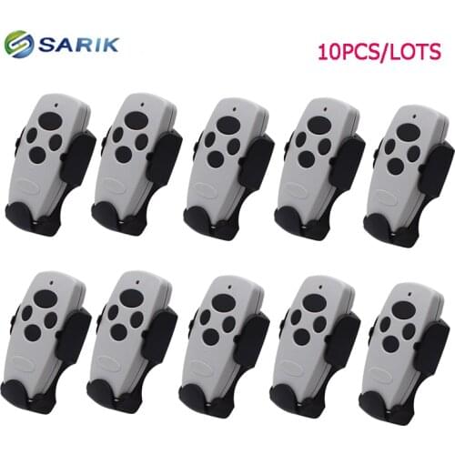 10PCS DOORHAN garage door gate remote control DOORHAN TRANSMITTER4 keychain for a barrier