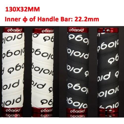 Orginal Prologo Chameleon Bicycle Handle Grip with Plug Double Lock Anti skip DIY Sparef Parts Accessory For MTB Racing Bike
