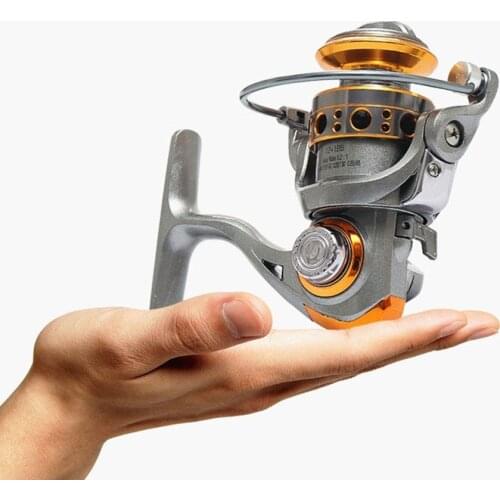 Model DC150 Series Fishing Reels 12+1BB 5.2:1 Gear Ratio Metal Pre-Loading Spinning Fishing Wheel