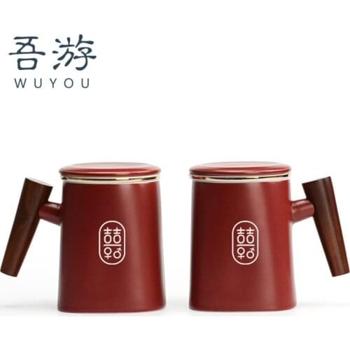 Wedding Gift Practical Girlfriends Send New Couple Couple Cups Send Friends Bridal Gift Creative Glass Gift Customization