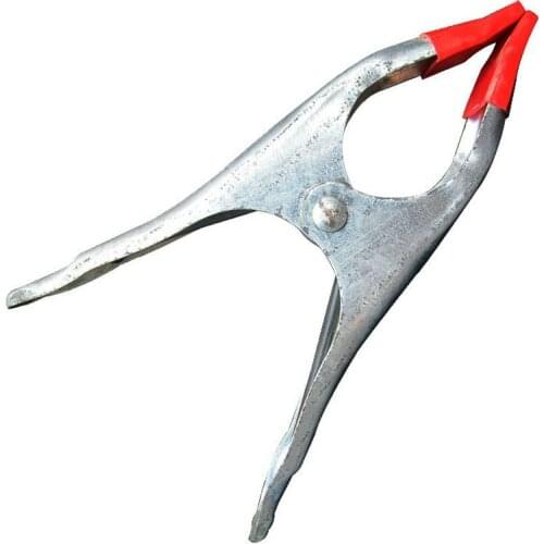 HEAVY DUTY 5PCS/Lot 7"(175MM) Metal/Steel Spring Clip, Spring Clamp Of Galvanized Surface, PVC Coated Tips And Strong Spring