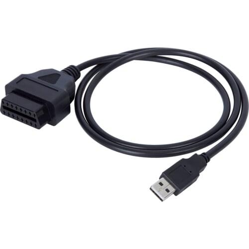 1 Meter USB Charger Adapter Cable OBD Auto USB Diagnostic Cable Driving Computer USB Cable for Mobile Phone OBD Cable