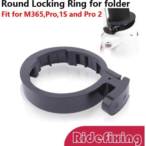 Ridefixing Spare Parts Black Hinge Clip Round Locking Ring for folder for Xiaomi Xiaomi M365/Pro/1S and Pro 2 Electric Scooter