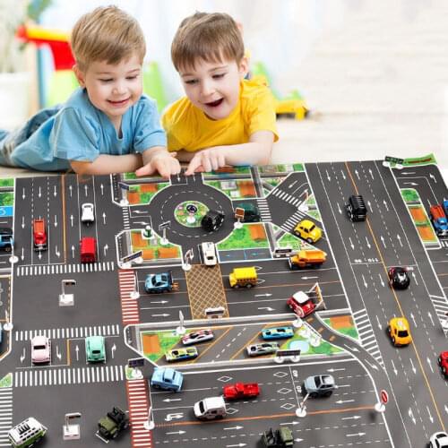 6pcs/set Micro-mini Toy Car Kids Traffic Early Learning Toys Model Toy Pull Back Car Toys Model Kid Mini Cars Traffic Toys