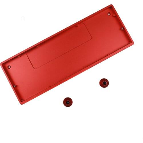 Idobo 75 Keys Ortholinear Layout QMK Anodized Aluminum Case Plate hot-swappable Hot Swap Type C PCB Mechanical Keyboard Kit ID75