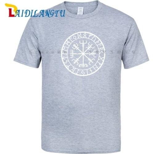 Custom made Originality Compass Rune Funny Gift Birthday Men T Shirt Print Cotton Short Sleeve T-Shirt