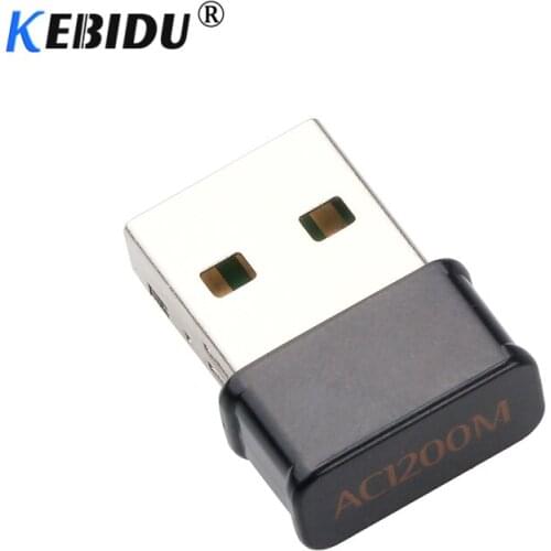 Kebidu Mini Wireless USB Adapter 1200mbps Dual Band 5Ghz 2.4Ghz Adapter 802.11ac Mini USB Network Card Drop Shipping