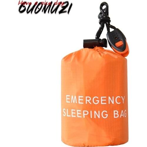 Light weight Camping Sleeping Bag Container Outdoor Travel Emergency Storage Bag With Drawstring Sack No Sleeping Bag