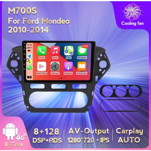 MEKEDE DSP Carplay GPS Navigation 6+128GB SWC For Ford Mondeo 4 2010 2011 2012 2013 2014 Octa core Car radio multimedia player