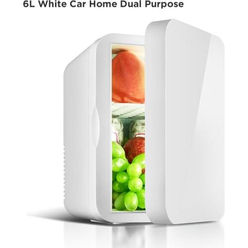Mini Refrigerator Small 12V Car Refrigerator 220V Single Door Car Home Dual-Use Thermoelectric Mini Fridge Cooler Warmer