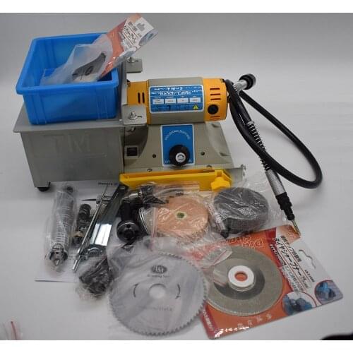 Multifunctional Desk Cutting Grinding Polishing Carving Machine Jade Wood Nuclear Full Function Engraving All in One Machine