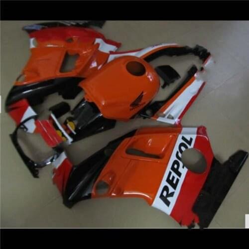 Orange Black CBR600 F2 For HONDA CBR 600F2 91-94 F2 CBR600 F2 91 92 93 94 CBR600F2 CBR 600 W3267R4 F2 moto fairing