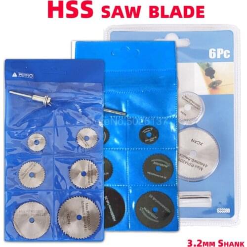 HHS Cutting Disc Rotary Tools Wheel Mandrel Rod For Dremel Accessories Discs Metal Hss High Speed Steel Blade Wood Saw Cutoff