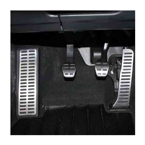 Stainless Car Accelerator Gas Brake pedal Clutch Pedal For VW Volkswagen Jetta MK6 Golf 6 Skoda Octavia
