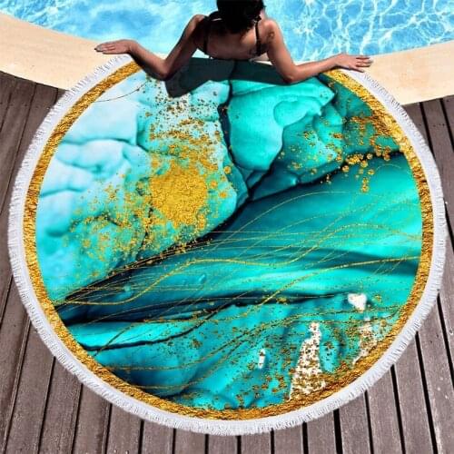 Painted beach running water luxury beach towel Sea beach towel Towels Towel Beach cover up Bath towels Beach mat miraculous spa