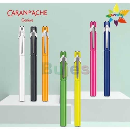 Switzerland original CARAN D'ACHE 849 fourtain pen replace ink bag office signature pen student practice high grade ink sign pen