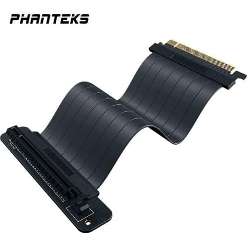 Phanteks PR22 PR60 Chassis PCIE x16 Vertical GPU Riser Cable Anti-interference Lossless General VGA Graphics card Extension wire
